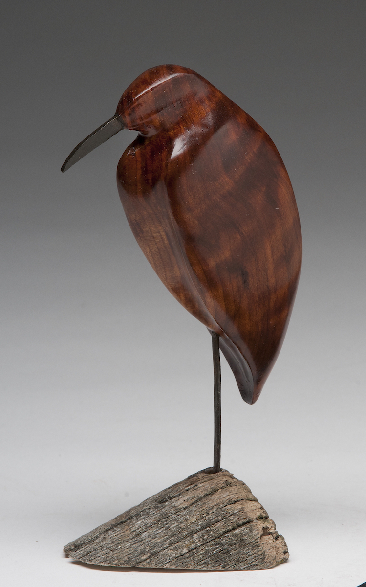 Cocktail Carving - Traditional 1st Ted Muir - Rusty Nail Heron