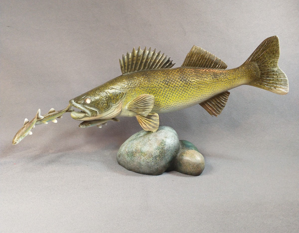 Winnipeg Building & Decorating Fish Purchase Award: Don Young - Walleye