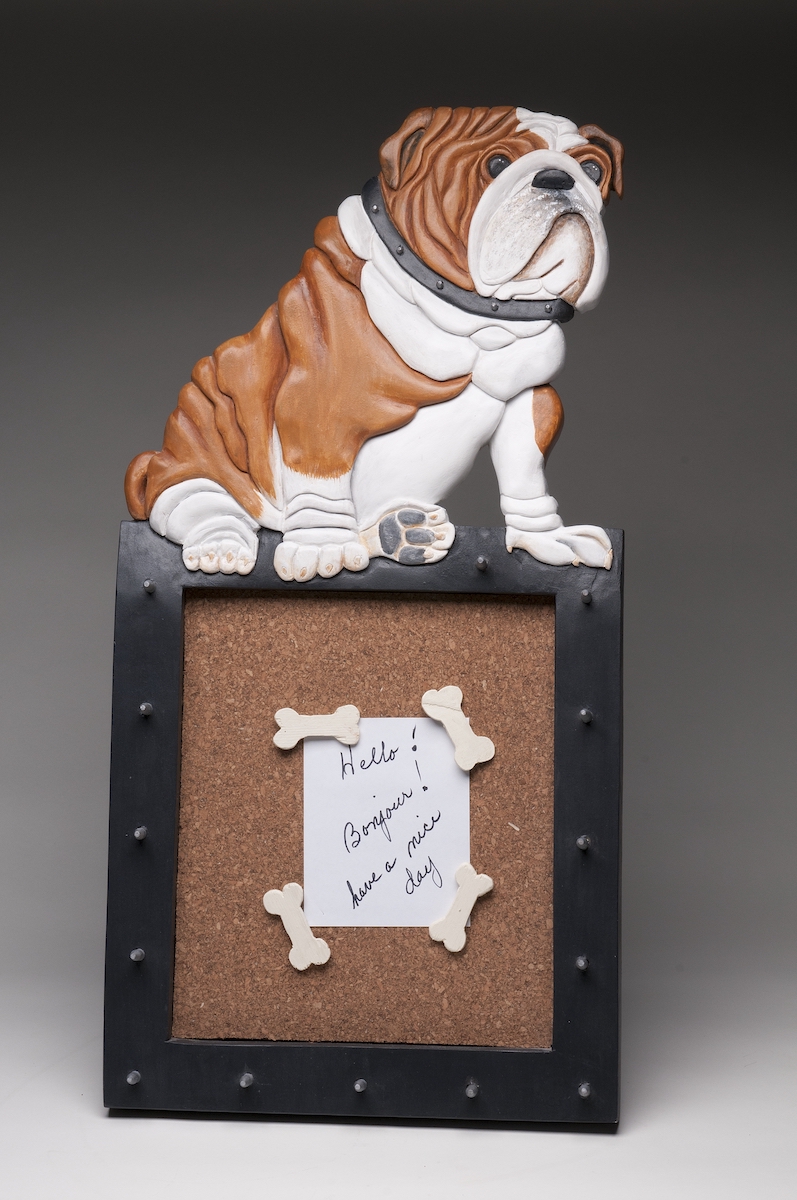 3rd Best of Show - Traditional, Novice - Robert Heath - Relief Dog Bulletin Board